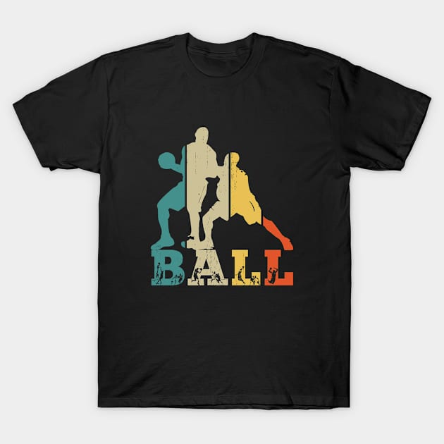 Basketball vintage T-Shirt by Transcendexpectation